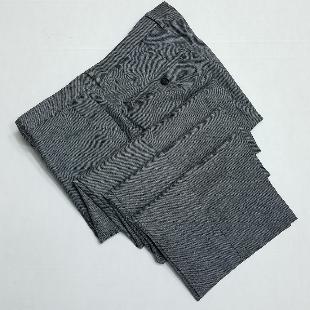 Hugo Boss Sharp1 US - 35R - Gray Flat Front Dress